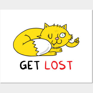 Get lost Posters and Art